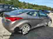 2013 Hyundai Elantra GLS with VIN 5NPDH4AE2DH335460, listed as a Copart auction lot 85127435 with 76,018 mi miles and Salvage title. Bid and sale history available at DreamBid. Image 3.