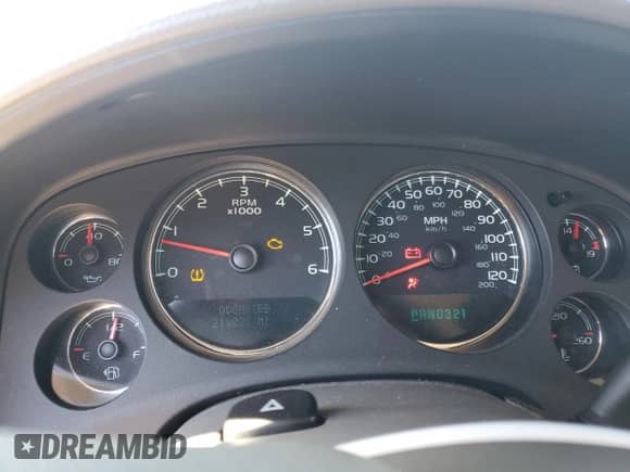 2007 Chevrolet Tahoe LS with VIN 1GNFK13097J114886, listed as a Copart auction lot 50855335 with 218,831 mi miles and Salvage title. Bid and sale history available at DreamBid. Image 9.