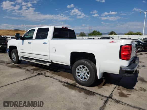2016 Chevrolet Silverado 3500HD LTZ with VIN 1GC4K0C86GF201664, listed as a Copart auction lot 69379545 with Not provided miles and Salvage title. Bid and sale history available at DreamBid. Image 2.