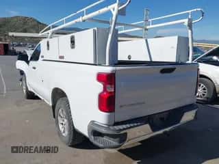 2019 Chevrolet Silverado 1500 Work Truck z VIN 3GCNWAEFXKG273632, wystawiony jako IAAI lot #42913312 z przebiegiem 95 920 mil mil oraz . Historia ofert i sprzedaży dostępna na DreamBid. Obrazek 3.