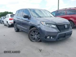 2021 Honda Passport EX-L with VIN 5FNYF7H53MB008238, listed as a IAAI auction lot 42017959 with 55,411 mi miles and . Bid and sale history available at DreamBid. Image 1.