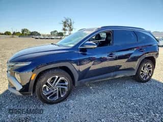 2025 Hyundai Tucson Limited с VIN KM8JEDD1XSU261174, выставлен на аукционе Copart как лот 90303745 с пробегом 19 622 миль миль и Списание • Salvage title. История ставок и продаж доступна на DreamBid. Изображение 1.