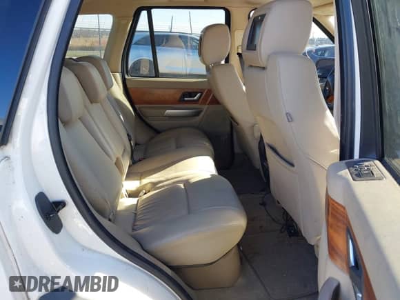 2009 Land Rover Range Rover Sport SC with VIN SALSH23479A193436, listed as a IAAI auction lot 43552481 with 185,745 mi miles and . Bid and sale history available at DreamBid. Image 8.