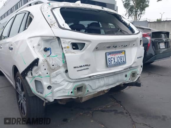 2018 Subaru Impreza Limited with VIN 4S3GTAU64J3752813, listed as a IAAI auction lot 42986673 with 70,024 mi miles and . Bid and sale history available at DreamBid. Image 6.