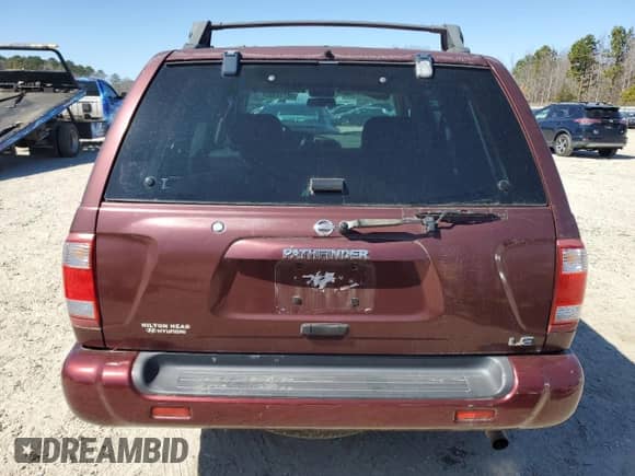 2004 Nissan Pathfinder SE with VIN JN8DR09X54W803594, listed as a Copart auction lot 48770495 with 212,614 mi miles and Clean title. Bid and sale history available at DreamBid. Image 6.
