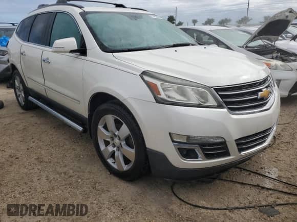 2015 Chevrolet Traverse LTZ с VIN 1GNKRJKD0FJ205512, выставлен на аукционе Copart как лот 74924384 с пробегом Не указан миль и На запчасти • Non repairable. История ставок и продаж доступна на DreamBid. Изображение 4.