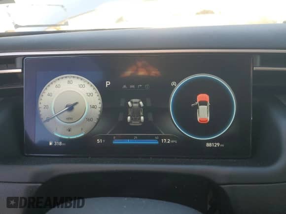 2023 Hyundai Tucson Limited with VIN 5NMJECAE6PH237085, listed as a Copart auction lot 86834615 with 88,129 mi miles and Non repairable. Bid and sale history available at DreamBid. Image 9.