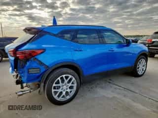 2025 Chevrolet Blazer LT с VIN 3GNKBCR43SS102132, выставлен на аукционе Copart как лот 81805725 с пробегом 9 885 миль миль и Списание • Salvage title. История ставок и продаж доступна на DreamBid. Изображение 3.