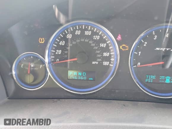 2006 Jeep Grand Cherokee SRT-8 with VIN 1J8HR78316C341911, listed as a IAAI auction lot 43580619 with 146,360 mi miles and . Bid and sale history available at DreamBid. Image 7.