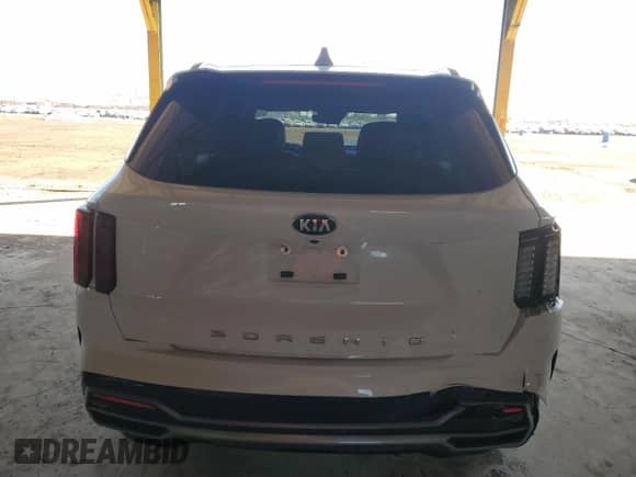 2021 Kia Sorento S with VIN 5XYRL4LC0MG007946, listed as a Copart auction lot 87070725 with 121,077 mi miles and Salvage title. Bid and sale history available at DreamBid. Image 6.