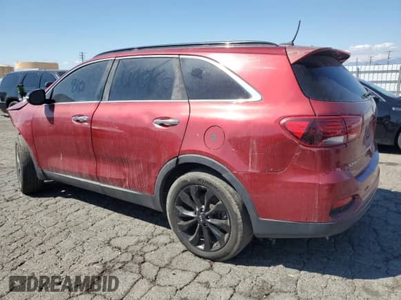 2019 Kia Sorento LX with VIN 5XYPG4A55KG586185, listed as a Copart auction lot 84053065 with 113,506 mi miles and Clean title. Bid and sale history available at DreamBid. Image 2.