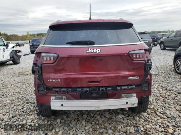 2020 Jeep Compass Latitude z VIN 3C4NJDBB1LT240917, wystawiony jako Copart lot #85281515 z przebiegiem 73 386 mil mil oraz Szkoda całkowita • Salvage title. Historia ofert i sprzedaży dostępna na DreamBid. Obrazek 6.
