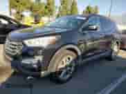 2015 Hyundai Santa Fe z VIN 5XYZW4LA6FG304843, wystawiony jako Copart lot #81928775 z przebiegiem 166 727 mil mil oraz Czysty tytuł • Clean title. Historia ofert i sprzedaży dostępna na DreamBid. Obrazek 1.