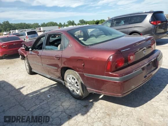 2000 Chevrolet Impala with VIN 2G1WF52E9Y9319910, listed as a Copart auction lot 63128505 with Not provided miles and Salvage title. Bid and sale history available at DreamBid. Image 2.