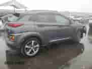 2019 Hyundai Kona Ultimate with VIN KM8K5CA57KU262501, listed as a Copart auction lot 86438235 with 32,660 mi miles and Salvage title. Bid and sale history available at DreamBid. Image 3.