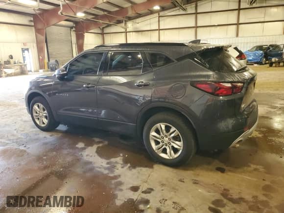 2021 Chevrolet Blazer LT with VIN 3GNKBCR48MS509267, listed as a Copart auction lot 71041425 with 98,236 mi miles and Salvage title. Bid and sale history available at DreamBid. Image 2.