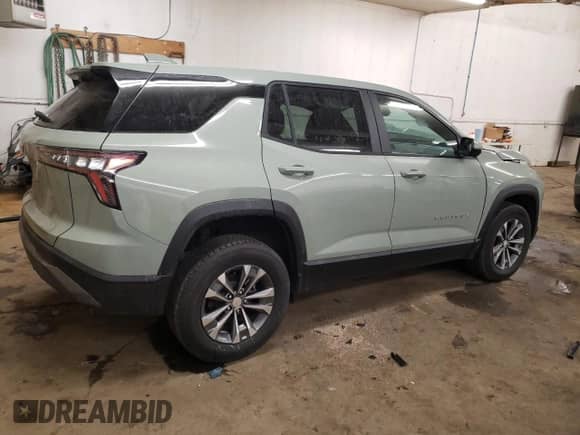 2025 Chevrolet Equinox FWD LT с VIN 3GNAXHEG6SL121262, выставлен на аукционе Copart как лот 43796255 с пробегом Не указан миль и Списание • Salvage title. История ставок и продаж доступна на DreamBid. Изображение 3.