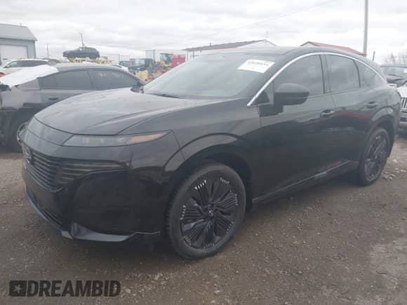 2025 Nissan Murano Platinum with VIN 5N1AZ3DT0SC104033, listed as a IAAI auction lot 42030534 with 1,836 mi miles and . Bid and sale history available at DreamBid. Image 2.