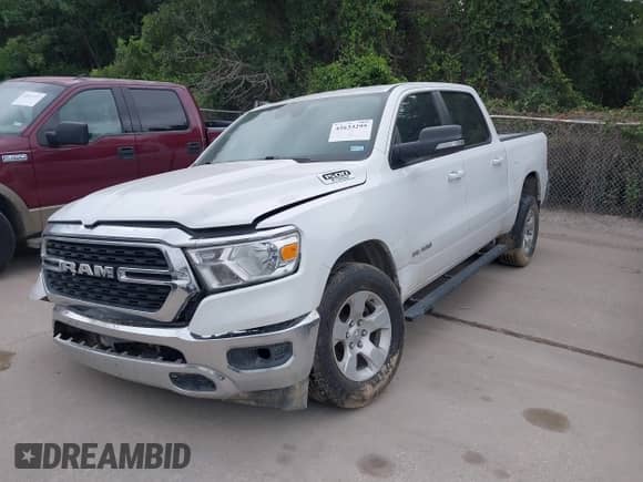 2022 Ram 1500 Big Horn z VIN 1C6RRFFG1NN432425, wystawiony jako IAAI lot #42633295 z przebiegiem 85 835 mil mil oraz . Historia ofert i sprzedaży dostępna na DreamBid. Obrazek 17.