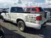 2003 Chevrolet S-10 with VIN 1GCCS14X738213389, listed as a Copart auction lot 74366234 with Not provided miles and Salvage title. Bid and sale history available at DreamBid. Image 2.