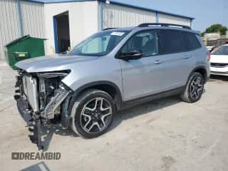2023 Honda Passport Elite с VIN 5FNYF8H01PB030379, выставлен на аукционе Copart как лот 71728755 с пробегом 10 164 миль миль и Списание • Salvage title. История ставок и продаж доступна на DreamBid. Изображение 1.