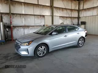 2020 Hyundai Elantra SEL with VIN 5NPD84LFXLH550802, listed as a Copart auction lot 70371005 with 63,847 mi miles and Salvage title. Bid and sale history available at DreamBid. Image 1.