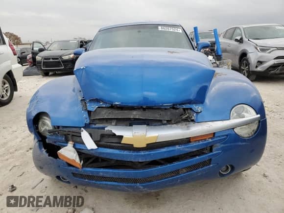 2006 Chevrolet SSR LS с VIN 1GCES14H06B122148, выставлен на аукционе Copart как лот 86267524 с пробегом 58 854 миль миль и Списание • Salvage title. История ставок и продаж доступна на DreamBid. Изображение 5.