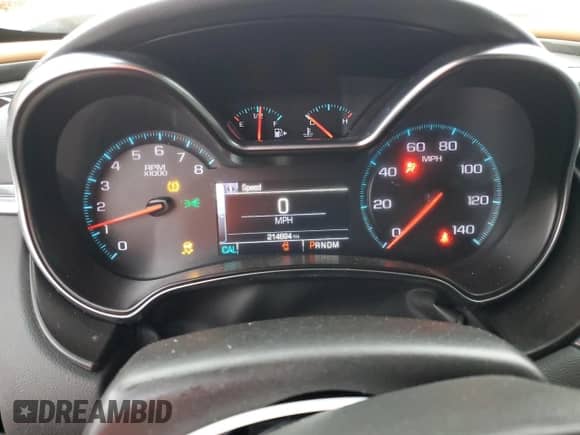 2015 Chevrolet Impala LTZ with VIN 2G1165S36F9111165, listed as a Copart auction lot 50450315 with 214,694 mi miles and Salvage title. Bid and sale history available at DreamBid. Image 9.