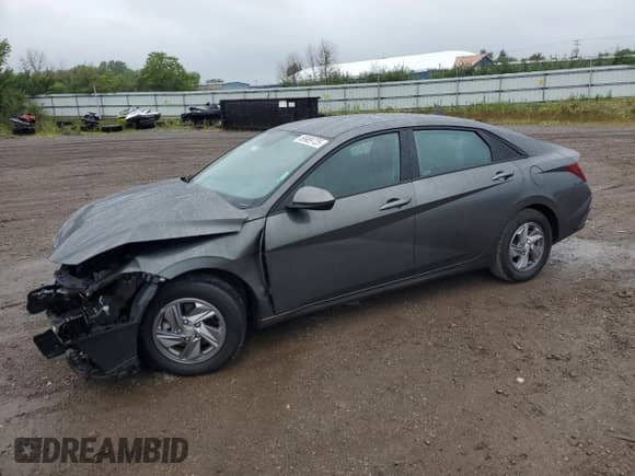 2024 Hyundai Elantra SE with VIN KMHLL4DG3RU682392, listed as a Copart auction lot 69989725 with 13,600 mi miles and Salvage title. Bid and sale history available at DreamBid. Image 1.