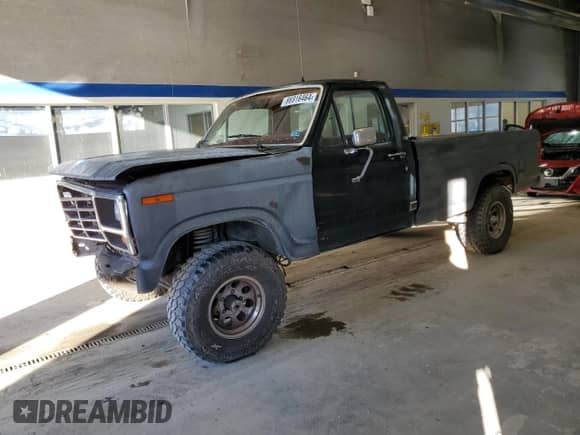 1986 Ford F-150 z VIN 1FTEF14N1GNB28177, wystawiony jako Copart lot #86916464 z przebiegiem 53 181 mil mil oraz Szkoda całkowita • Salvage title. Historia ofert i sprzedaży dostępna na DreamBid. Obrazek 1.