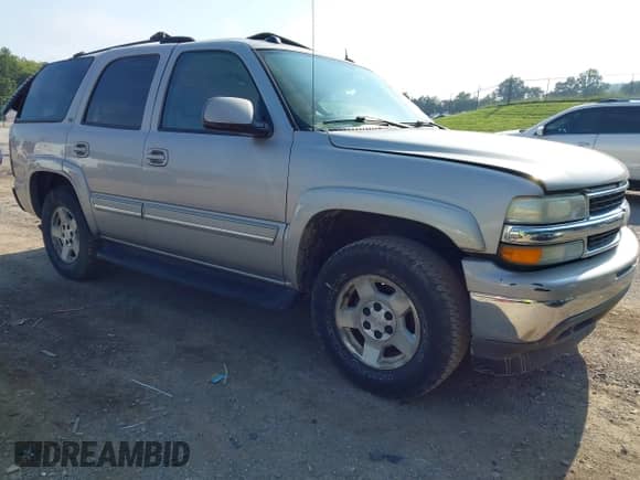 2005 Chevrolet Tahoe LT with VIN 1GNEC13T85R177219, listed as a IAAI auction lot 42970376 with 210,481 mi miles and . Bid and sale history available at DreamBid. Image 1.