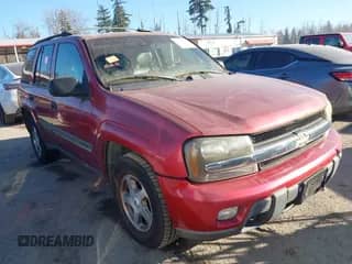2002 Chevrolet TrailBlazer LS with VIN 1GNDT13S722423460, listed as a IAAI auction lot 41401201 with 203,385 mi miles and . Bid and sale history available at DreamBid. Image 1.