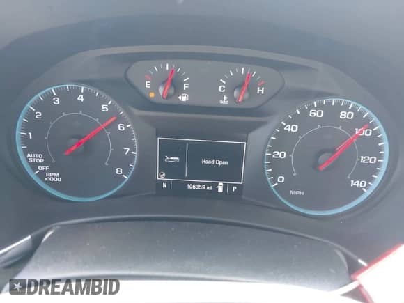 2021 Chevrolet Equinox LS z VIN 2GNAXHEV0M6116256, wystawiony jako IAAI lot #43015900 z przebiegiem 106 359 mil mil oraz . Historia ofert i sprzedaży dostępna na DreamBid. Obrazek 7.