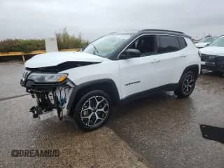 2025 Jeep Compass Limited с VIN 3C4NJDCN5ST509654, выставлен на аукционе Copart как лот 86456035 с пробегом 31 561 миль миль и Чистый • Clean title. История ставок и продаж доступна на DreamBid. Изображение 1.