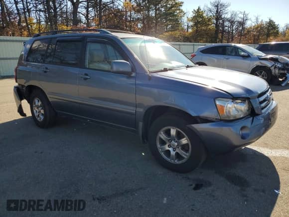 2004 Toyota Highlander с VIN JTEDP21AX40008947, выставлен на аукционе Copart как лот 82757415 с пробегом 228 929 миль миль и Списание • Salvage title. История ставок и продаж доступна на DreamBid. Изображение 4.