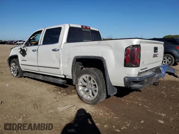2017 GMC Sierra 1500 SLT with VIN 3GTU2NEC4HG155458, listed as a Copart auction lot 85938935 with 102,496 mi miles and Salvage title. Bid and sale history available at DreamBid. Image 2.