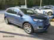 2019 Ford Edge Titanium with VIN 2FMPK4K96KBC39934, listed as a Copart auction lot 72019045 with 78,301 mi miles and Clean title. Bid and sale history available at DreamBid. Image 4.