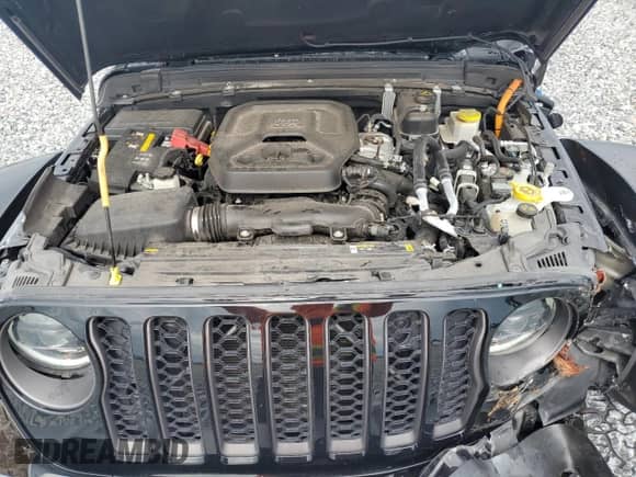 2023 Jeep Wrangler Rubicon с VIN 1C4JJXR6XPW599482, выставлен на аукционе Copart как лот 70442005 с пробегом 33 321 миль миль и Списание • Salvage title. История ставок и продаж доступна на DreamBid. Изображение 11.