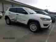 2017 Jeep Compass Sport with VIN 3C4NJDAB5HT620576, listed as a Copart auction lot 55347785 with 52,887 mi miles and Salvage title. Bid and sale history available at DreamBid. Image 4.