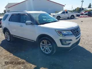 2017 Ford Explorer Limited z VIN 1FM5K8FH1HGA06917, wystawiony jako IAAI lot #43126985 z przebiegiem 110 203 mil mil oraz . Historia ofert i sprzedaży dostępna na DreamBid. Obrazek 1.