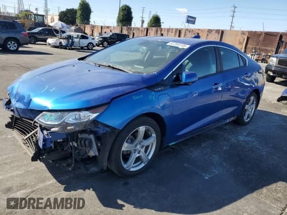2017 Chevrolet Volt LT z VIN 1G1RC6S57HU186966, wystawiony jako Copart lot #82269135 z przebiegiem 86 727 mil mil oraz Szkoda całkowita • Salvage title. Historia ofert i sprzedaży dostępna na DreamBid. Obrazek 1.