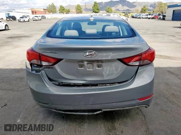 2016 Hyundai Elantra Value Edition with VIN KMHDH4AE6GU489949, listed as a Copart auction lot 70824155 with 211,181 mi miles and Salvage title. Bid and sale history available at DreamBid. Image 6.