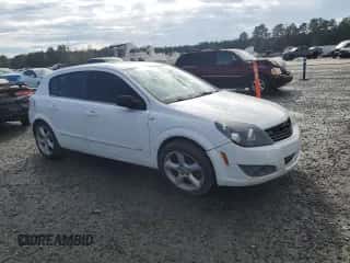 2008 Saturn Astra XR with VIN W08AT671185069395, listed as a Copart auction lot 84142904 with 112,010 mi miles and Salvage title. Bid and sale history available at DreamBid. Image 4.