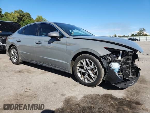 2023 Hyundai Sonata SEL с VIN KMHL14JA1PA306066, выставлен на аукционе Copart как лот 81721675 с пробегом 67 745 миль миль и Списание • Salvage title. История ставок и продаж доступна на DreamBid. Изображение 4.