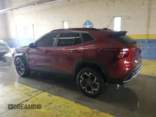 2025 Chevrolet Trax LT с VIN KL77LHEP0SC176832, выставлен на аукционе Copart как лот 82069855 с пробегом 21 175 миль миль и Чистый • Clean title. История ставок и продаж доступна на DreamBid. Изображение 2.