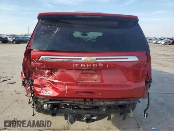 2021 Chevrolet Tahoe LS z VIN 1GNSCMKD6MR423990, wystawiony jako Copart lot #42576475 z przebiegiem 44 908 mil mil oraz Czysty tytuł • Clean title. Historia ofert i sprzedaży dostępna na DreamBid. Obrazek 6.