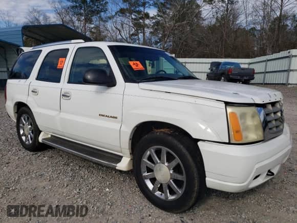 2002 Cadillac Escalade z VIN 1GYEC63T82R129215, wystawiony jako Copart lot #46302515 z przebiegiem 274 078 mil mil oraz Szkoda całkowita • Salvage title. Historia ofert i sprzedaży dostępna na DreamBid. Obrazek 4.