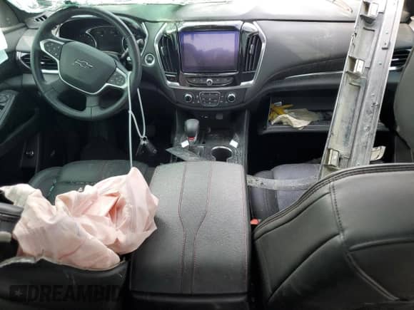 2023 Chevrolet Traverse RS с VIN 1GNEVJKW8PJ275691, выставлен на аукционе Copart как лот 64557315 с пробегом Не указан миль и Списание • Salvage title. История ставок и продаж доступна на DreamBid. Изображение 8.