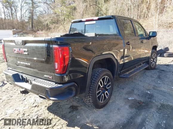 2020 GMC Sierra 1500 AT4 with VIN 3GTP9EED0LG159646, listed as a IAAI auction lot 41456858 with 47,105 mi miles and . Bid and sale history available at DreamBid. Image 4.