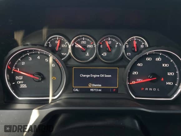 2019 Chevrolet Silverado 1500 LTZ with VIN 1GCUWEED8KZ368546, listed as a Copart auction lot 52995015 with 95,713 mi miles and Salvage title. Bid and sale history available at DreamBid. Image 9.